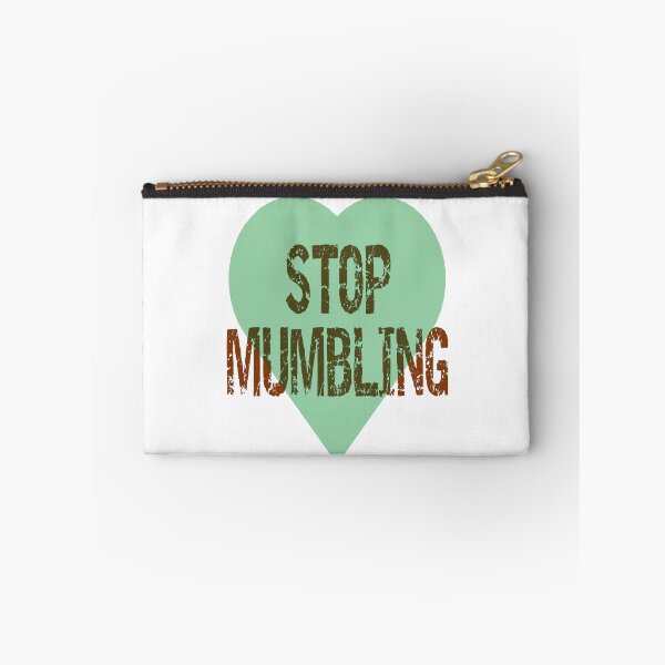 Item preview, Stop Mumbling Terracotta Green designed and sold by AndPeace702.