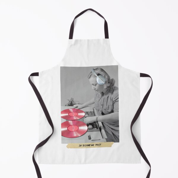 Item preview, In Techno We Trust 90s Rave Music Funny Vintage Photography designed and sold by Sunny Collections.