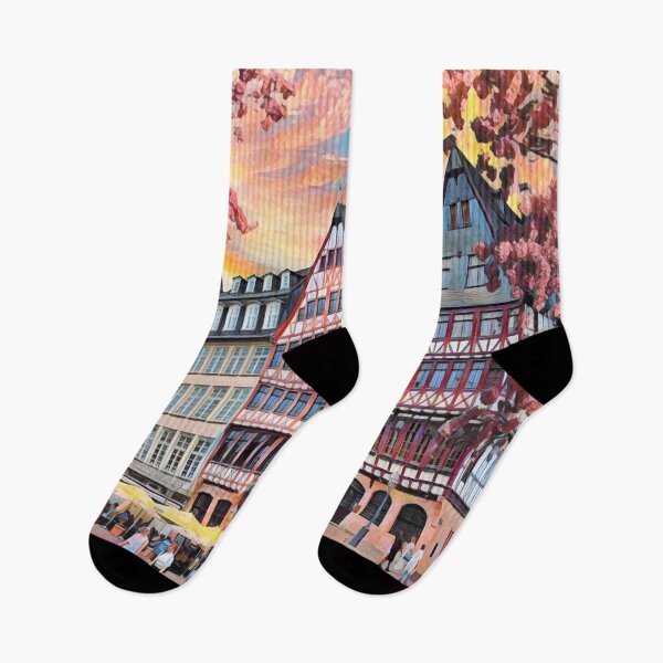 Item preview, Frankfurt streets designed and sold by AnnaAndVibes.