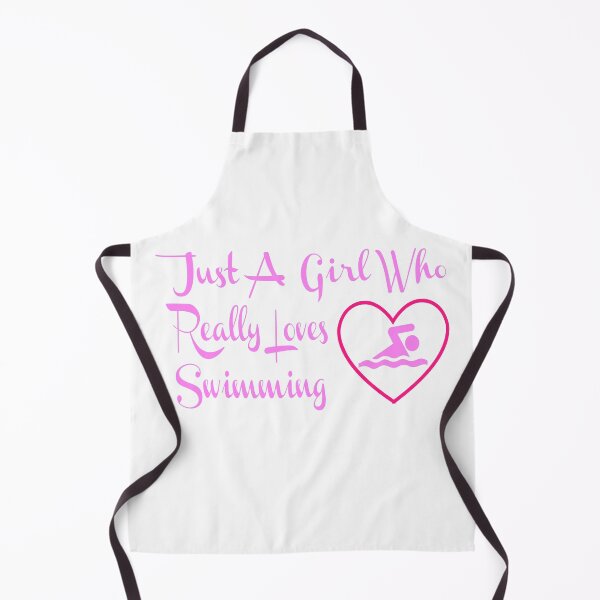 Item preview, GIRL WHO LOVES SWIMMING designed and sold by PRINTED ..