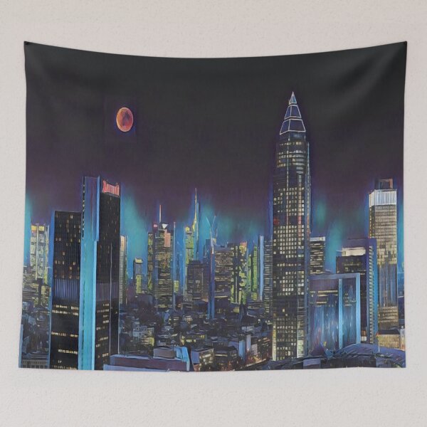 Item preview, Frankfurt streets designed and sold by AnnaAndVibes.