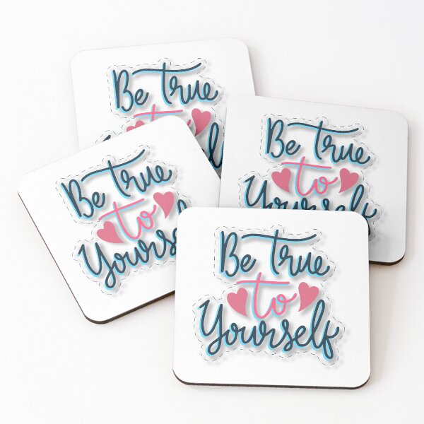Item preview, Be True To Yourself Inspirational Saying designed and sold by Briekel.