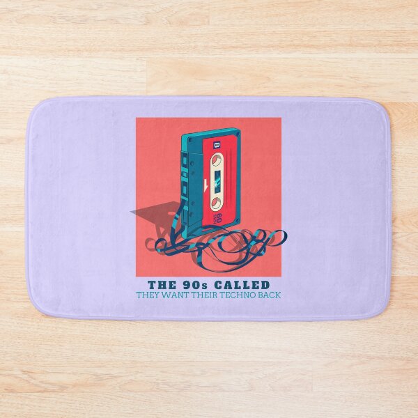 Item preview, In Techno We Trust Cassette Tape 90s Rave Music Pink Lilac designed and sold by Sunny Collections.