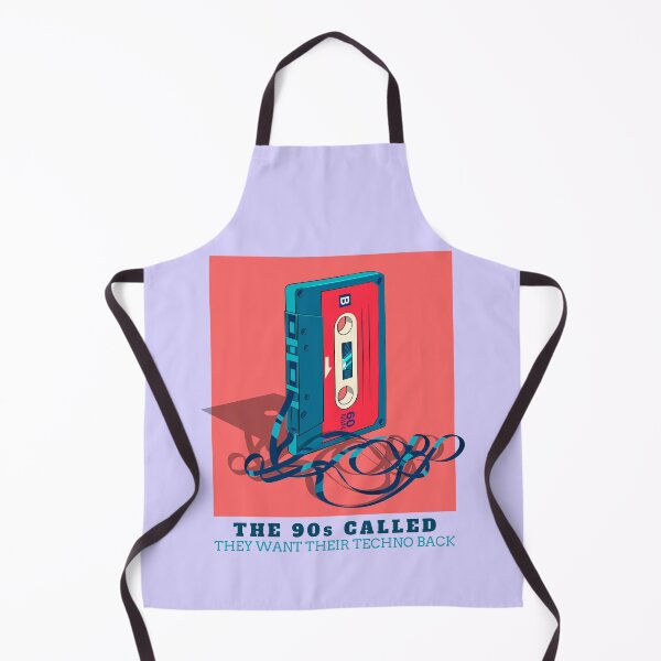 Item preview, In Techno We Trust Cassette Tape 90s Rave Music Pink Lilac designed and sold by Sunny Collections.