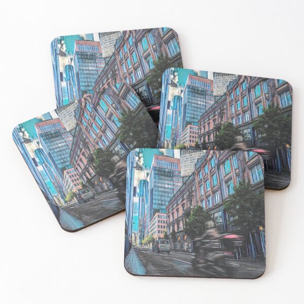 Item preview, Frankfurt streets designed and sold by AnnaAndVibes.