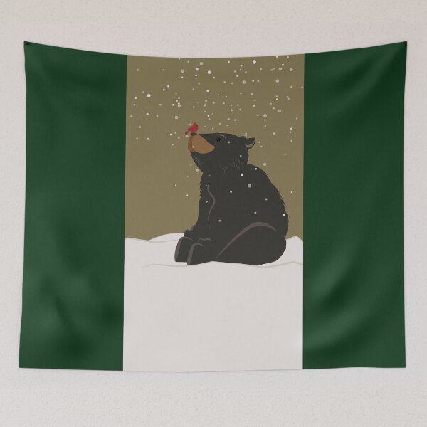 Item preview, Winter Bear and Cardinal: With you, always designed and sold by NikGromoll.