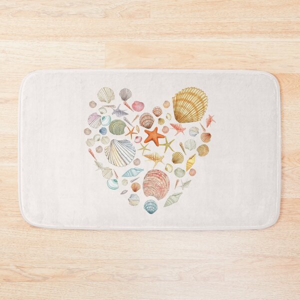 Item preview, Seashells Heart - Premium quality illustration designed and sold by NPrintsDesign.