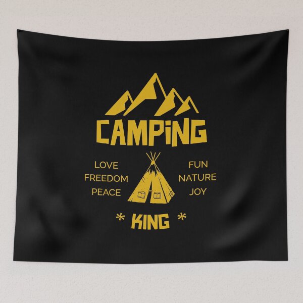 Item preview, Camping king designed and sold by cute-tees.