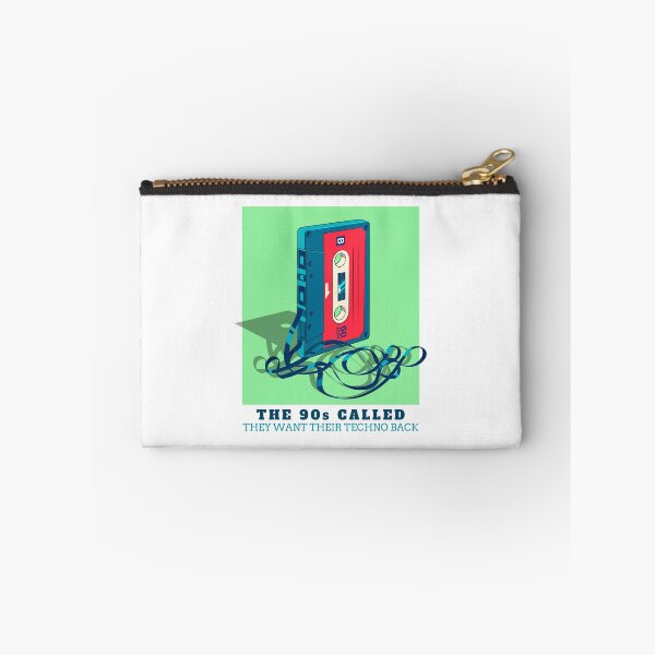 Item preview, In Techno We Trust Cassette Tape 90s Rave Music Green White designed and sold by Sunny Collections.