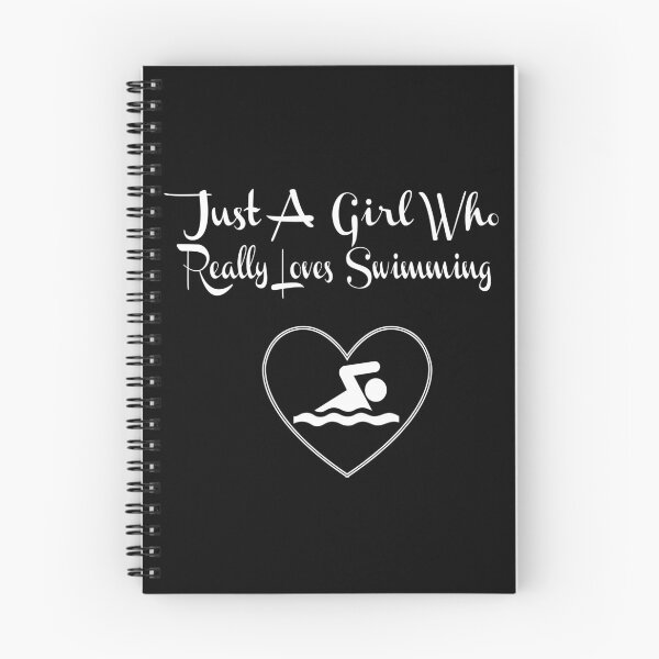 Item preview, GIRL WHO LOVES SWIMMING designed and sold by PRINTED ..