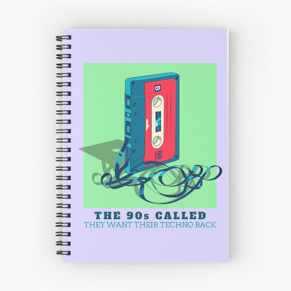 Item preview, In Techno We Trust Cassette Tape 90s Rave Music Green Lilac designed and sold by Sunny Collections.