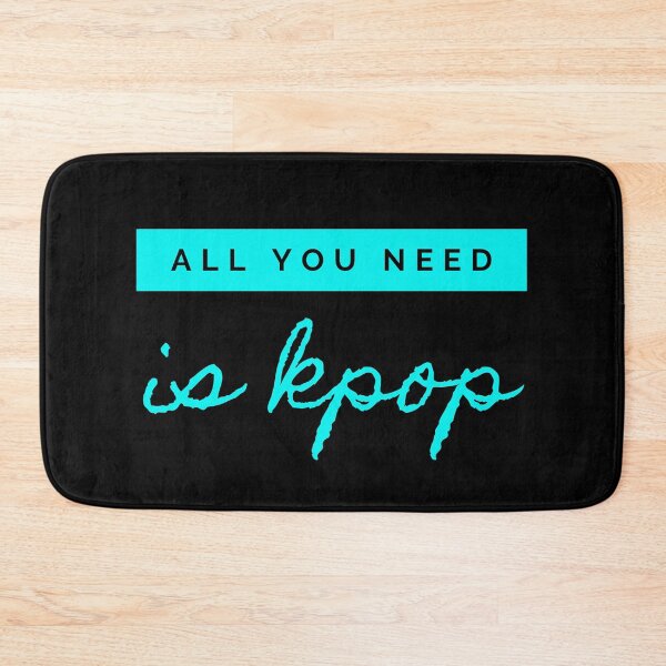 Item preview, All You Need Is Kpop - Teal designed and sold by Kpop Seoul Shop.