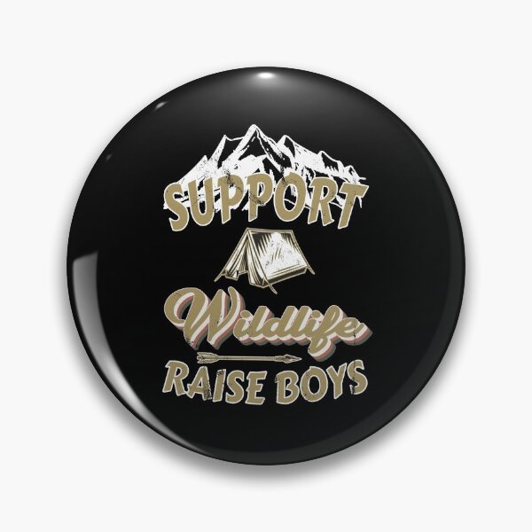 Item preview, support wildlife raise boys, support wildlife raise boys 2020, camping gift, climbing gift, adventure gift, outdoor gift designed and sold by T-DESIGNEDZ.