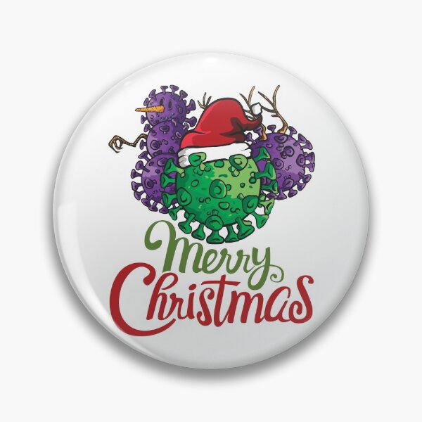 Item preview, Merry Christmas Santa Claus Covid Virus designed and sold by MadMando.