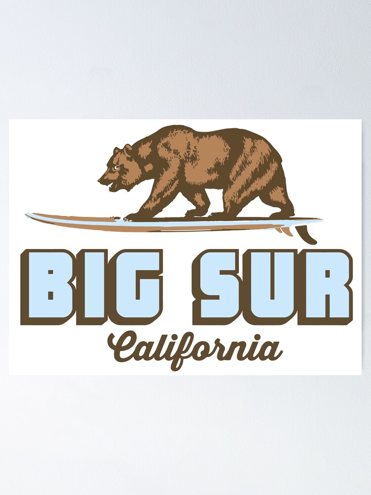 Big Sur Poster By Ishore1 Redbubble