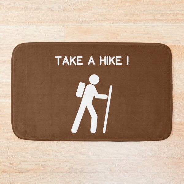 Item preview, TAKE A HIKE ! trail sign designed and sold by Tree45.