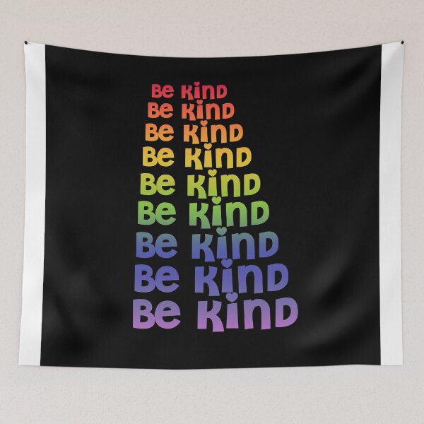 Item preview, Be Kind Ombre Rainbow designed and sold by Timeforplay.