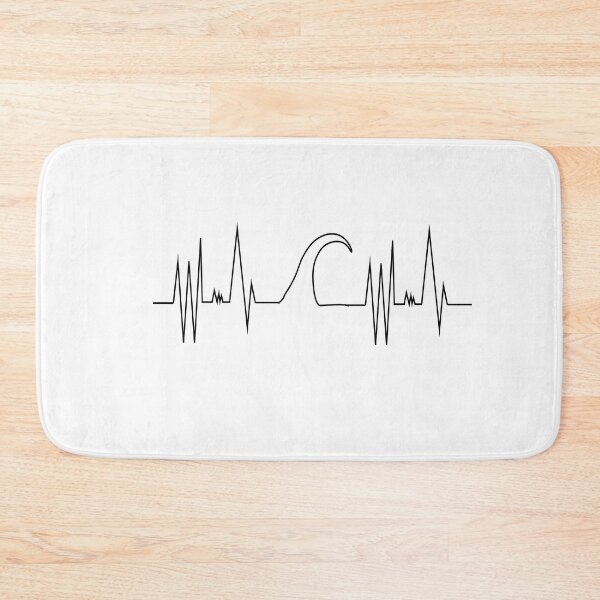 Item preview, wave heartline designed and sold by PRINTED ..