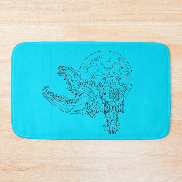 Item preview, Howling at The Moon Skulls designed and sold by TinkerandBone.