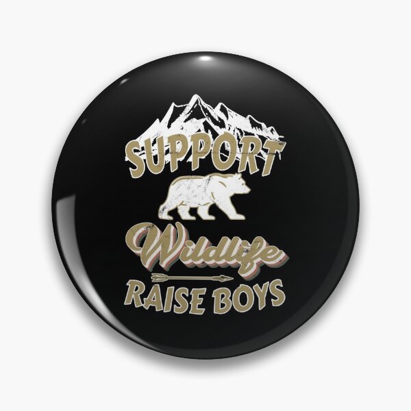 Item preview, support wildlife raise boys, support wildlife raise boys 2020, camping gift, climbing gift, adventure gift, outdoor gift designed and sold by T-DESIGNEDZ.