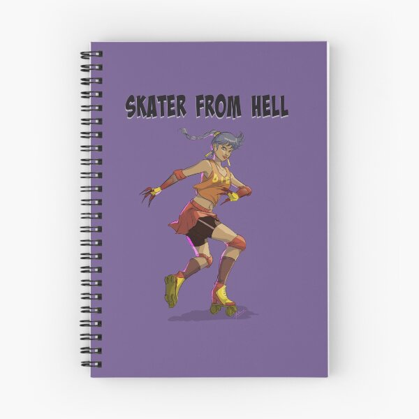 Item preview, Skater from hell - purple background designed and sold by hoshimem.