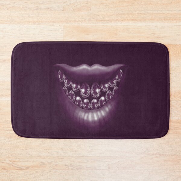 Item preview, The Grin glitters on a fitted facemask or t-shirt designed and sold by marina63.