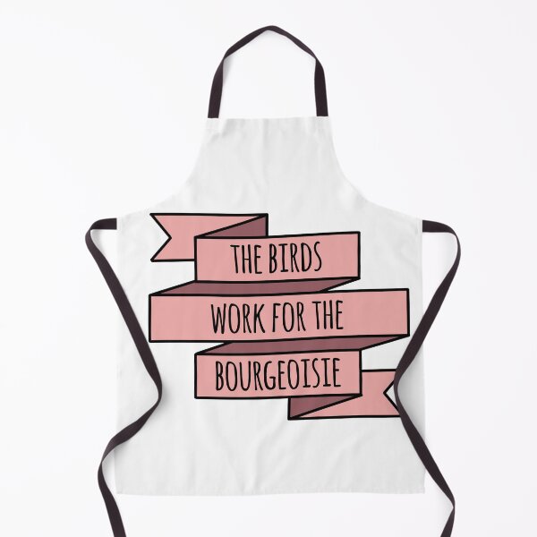 Item preview, The Birds Work for the Bourgeoisie Banner designed and sold by WildeandCo.