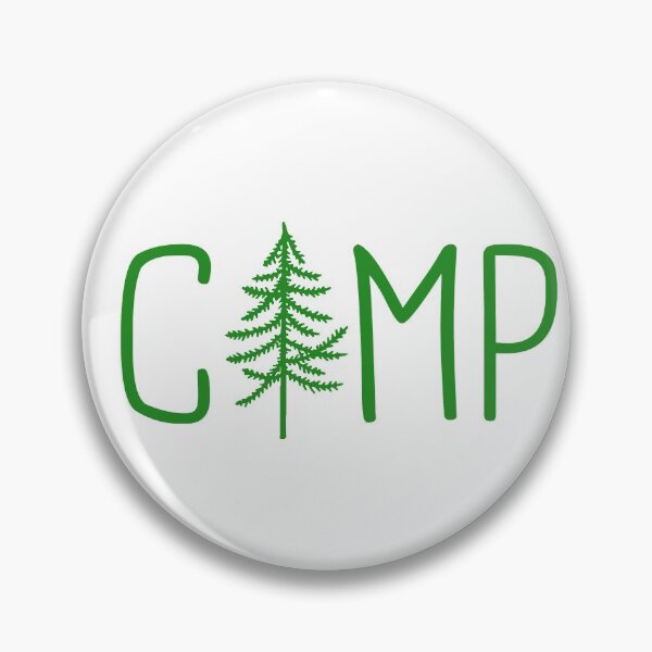 Item preview, Camp Tree Forest Green Text designed and sold by Rabbitti.