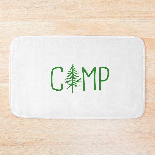 Item preview, Camp Tree Forest Green Text designed and sold by Rabbitti.