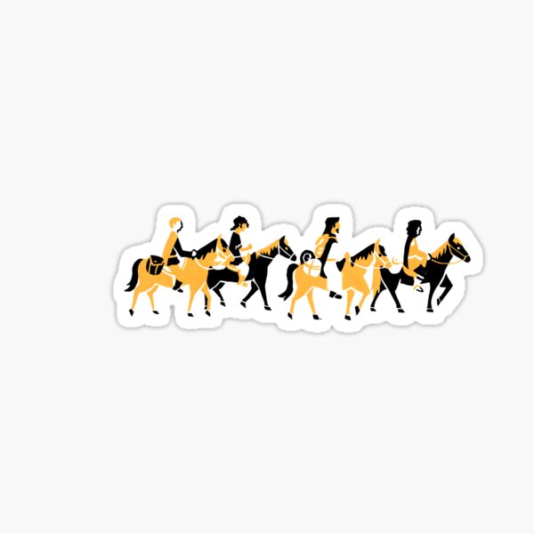 The Thief Horse Trip Sticker