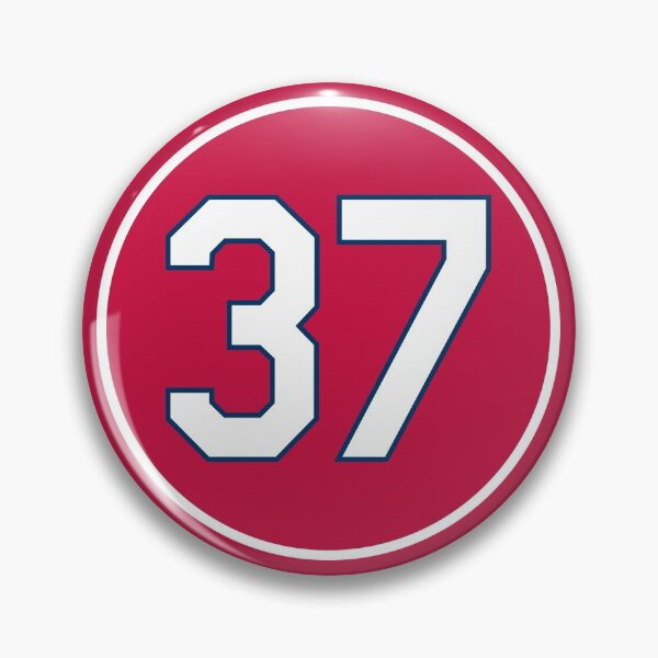 Item preview, Keith Hernandez #37 Jersey Number designed and sold by StickBall.
