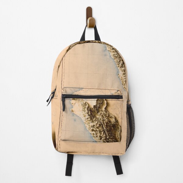 Item preview, Peru Relief Map 3D digitally-rendered designed and sold by ThinkAboutMaps.