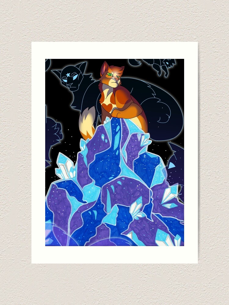 Bluestar in Starclan - Warrior cats - Digital Art, Childrens Art