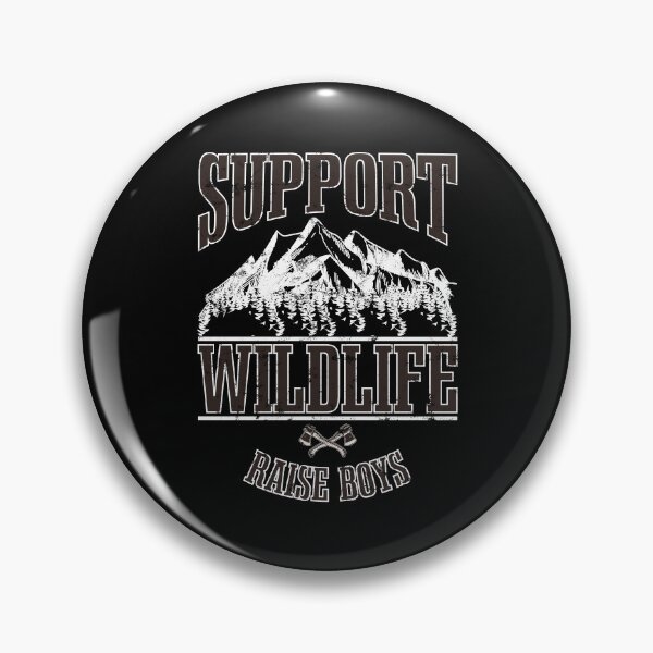 Item preview, support wildlife raise boys, support wildlife raise boys 2020, camping gift, climbing gift, adventure gift, outdoor gift designed and sold by T-DESIGNEDZ.