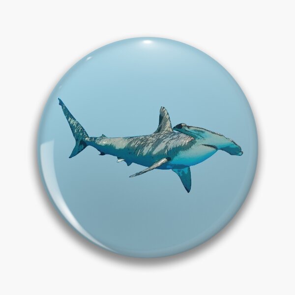 Item preview, Hammerhead Shark Color Print designed and sold by designsasstultd.