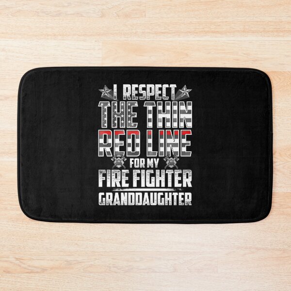 Item preview, Granddaughter Fire Fighter Thin Red Line designed and sold by wheedesign.