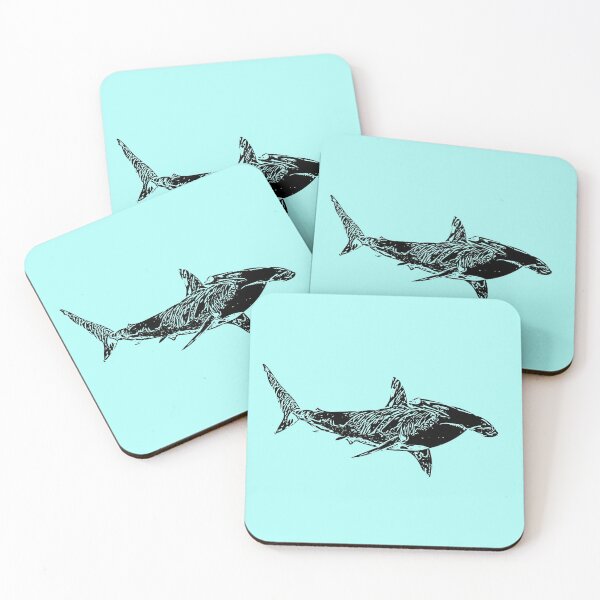 Item preview, Hammerhead Thick Black Print designed and sold by designsasstultd.