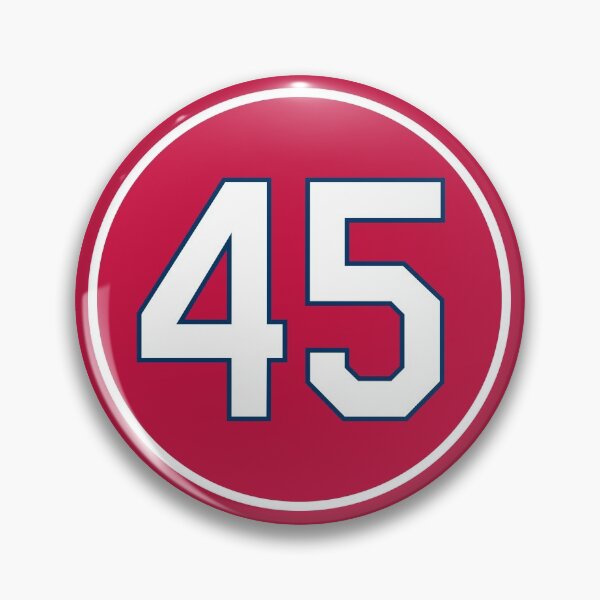 Item preview, Bob Gibson #45 Jersey Number designed and sold by StickBall.