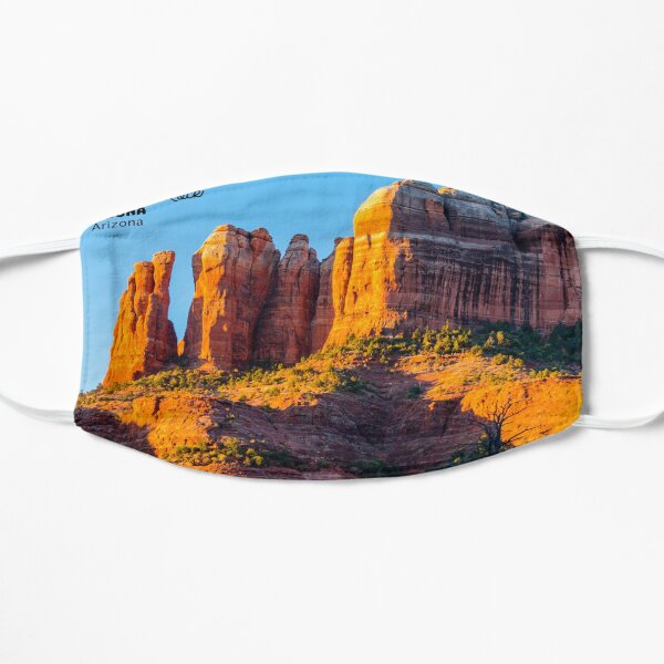 Cathedral Rock, Sedona, Arizona Flat Mask