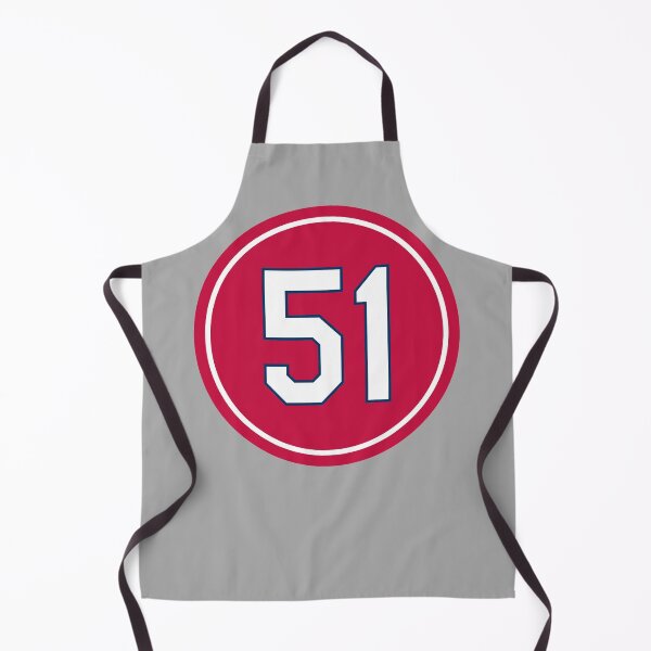 Item preview, Willie McGee #51 Jersey Number designed and sold by StickBall.