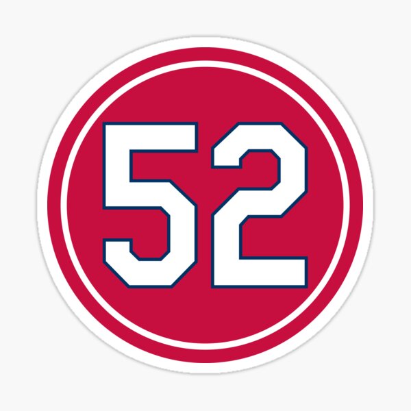 Yoenis Cespedes #52 Jersey Number Sticker for Sale by StickBall