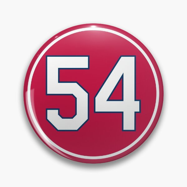 Item preview, Jaime Garcia #54 Jersey Number designed and sold by StickBall.