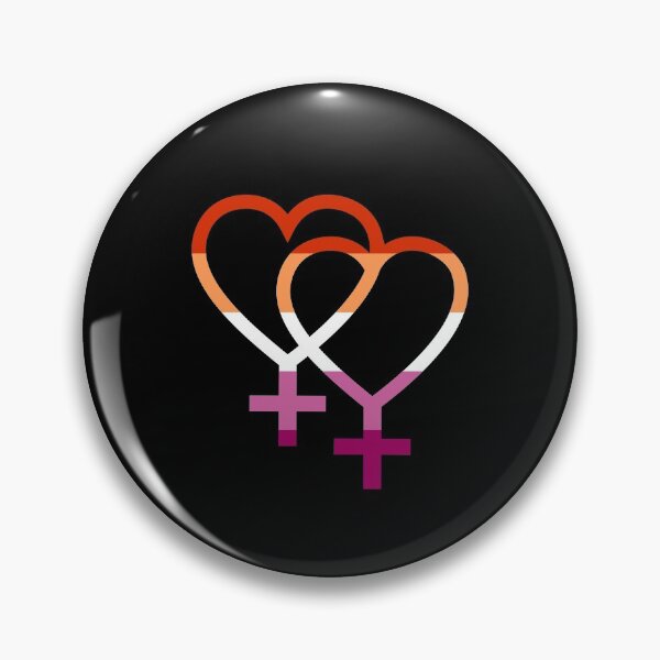 Item preview, Lesbian Hearts designed and sold by lavenderhearts.