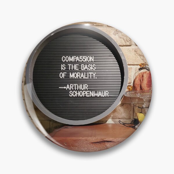 Item preview, Compassion is the basis of morality designed and sold by Caregiverology.