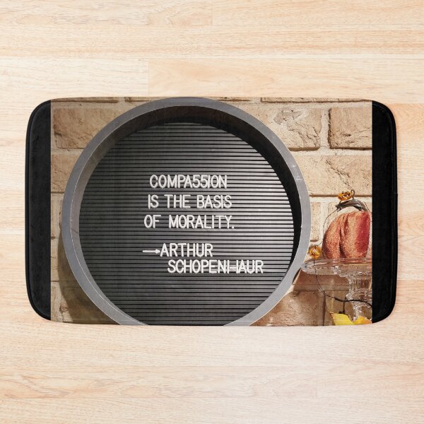 Item preview, Compassion is the basis of morality designed and sold by Caregiverology.