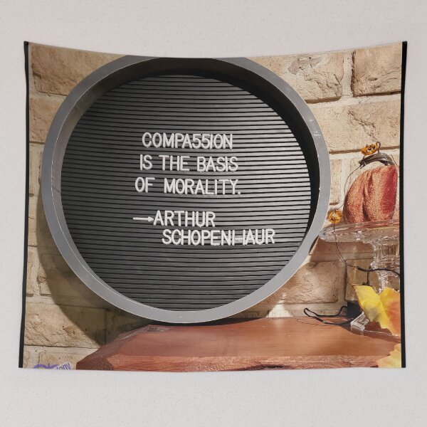 Item preview, Compassion is the basis of morality designed and sold by Caregiverology.