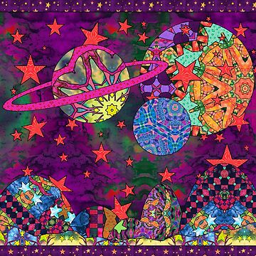 Artwork thumbnail, Psychedelic Skies by MagickMama