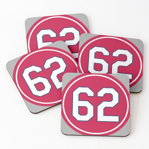 Item preview, Daniel Ponce de Leon #62 Jersey Number designed and sold by StickBall.