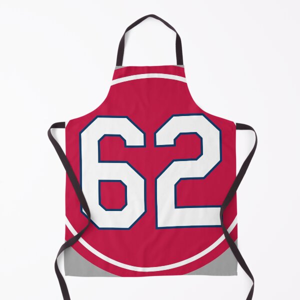 Item preview, Daniel Ponce de Leon #62 Jersey Number designed and sold by StickBall.