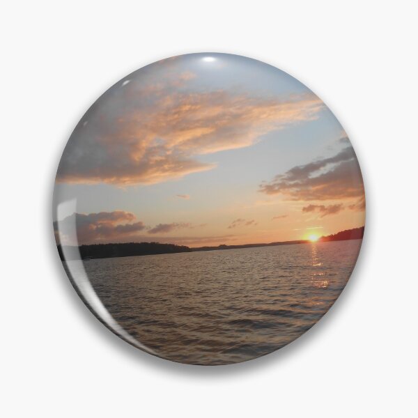 Item preview, Clouds of Shark & Alligators in Lake of the Ozarks Sunset designed and sold by JoyfulEclectic.